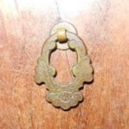 アンティークな手提げ付小引き出し