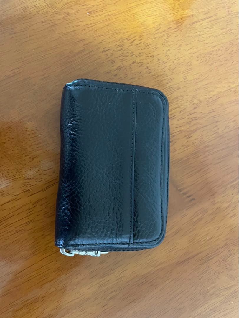 chrome hearts/クロムハーツ ラウンドジップ レザーケース