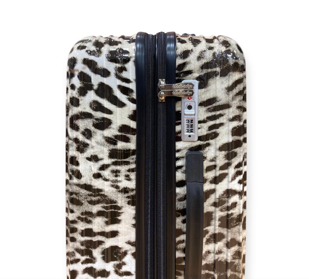 キャリーケース　ヒョウ柄　ゼブラ柄　Lサイズ　2つおまとめ
