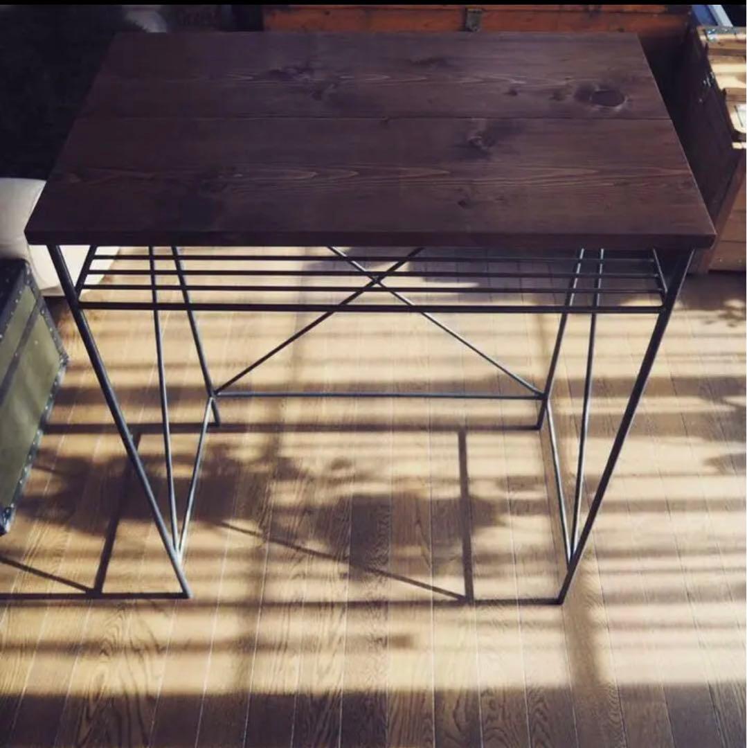 デスク　テーブル　ラック　アイアン家具　ハンドメイド　オーダーメイド　男前
