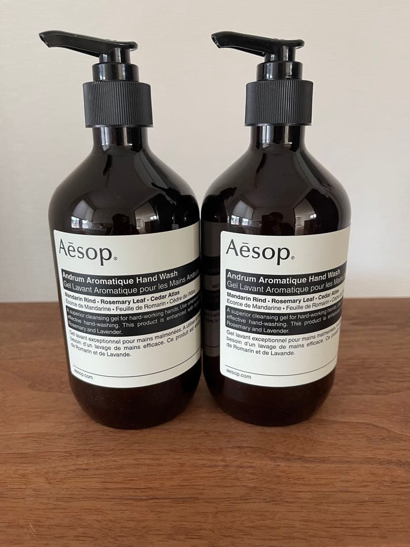 【新品未使用】Aesop アンドラム　アロマティックハンドウォッシュ