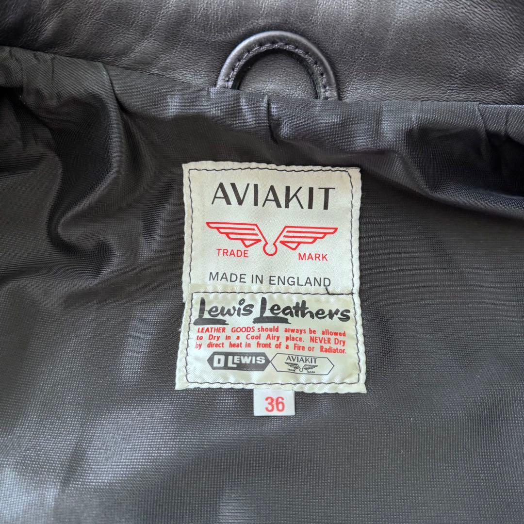 【ラットランドシープ】ルイスレザー ドミネーター 36 タイトフィット