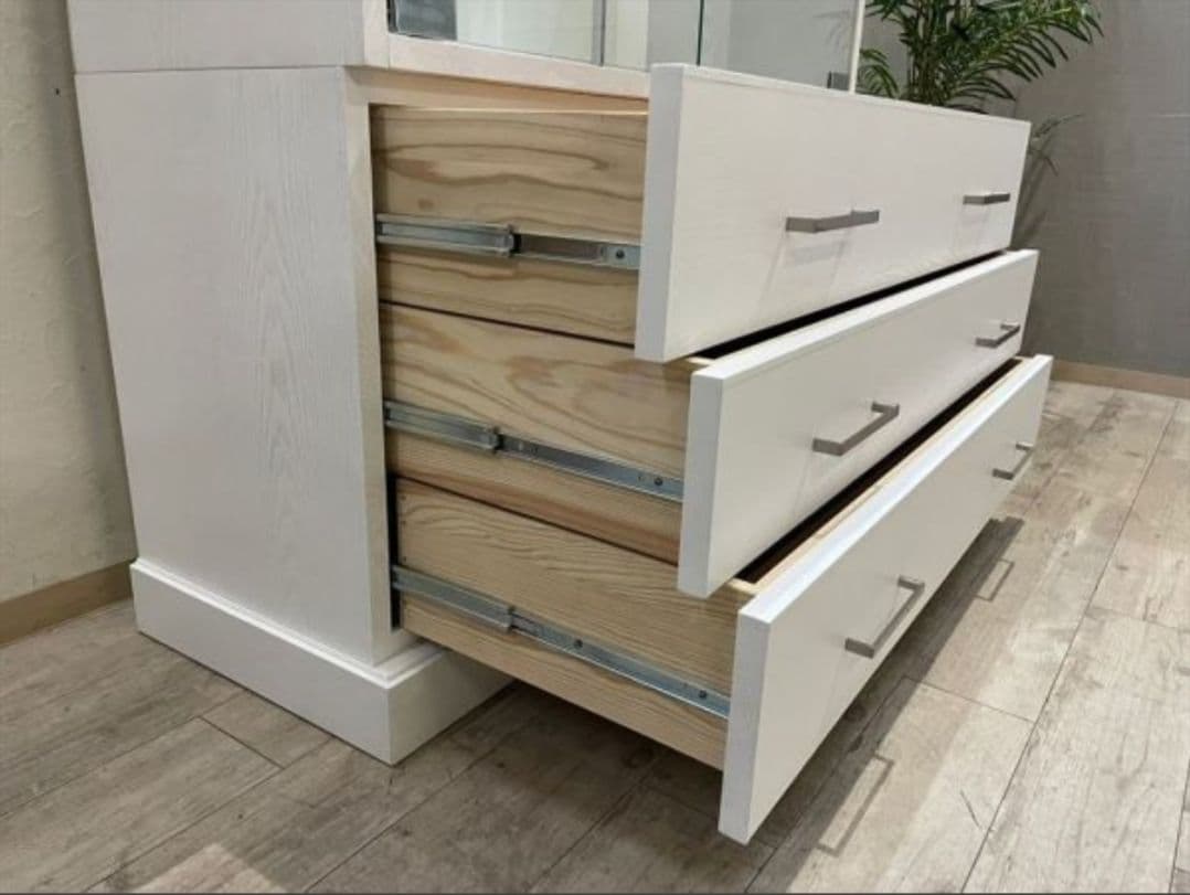 美品！オーク無垢材 最高級キャビネット♪ 約100万円 人間国宝が制作 ！