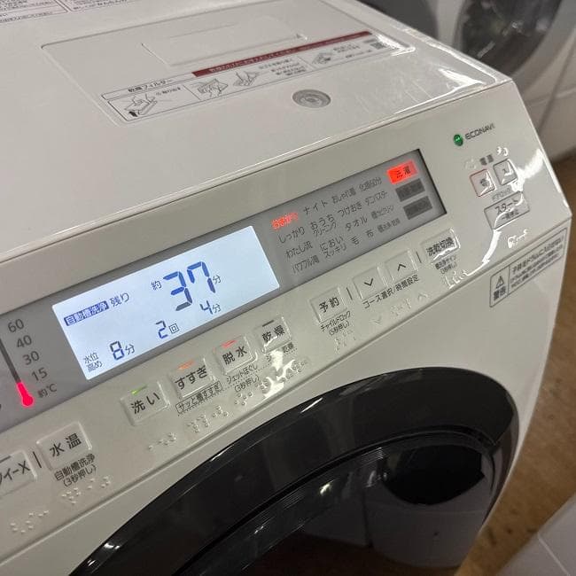 地域限定送料無料　美品　パナソニック ドラム式洗濯乾燥機 NA-SVX80BR