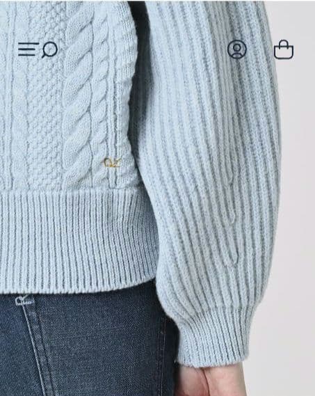 45rpm☆USモーのアランセーター