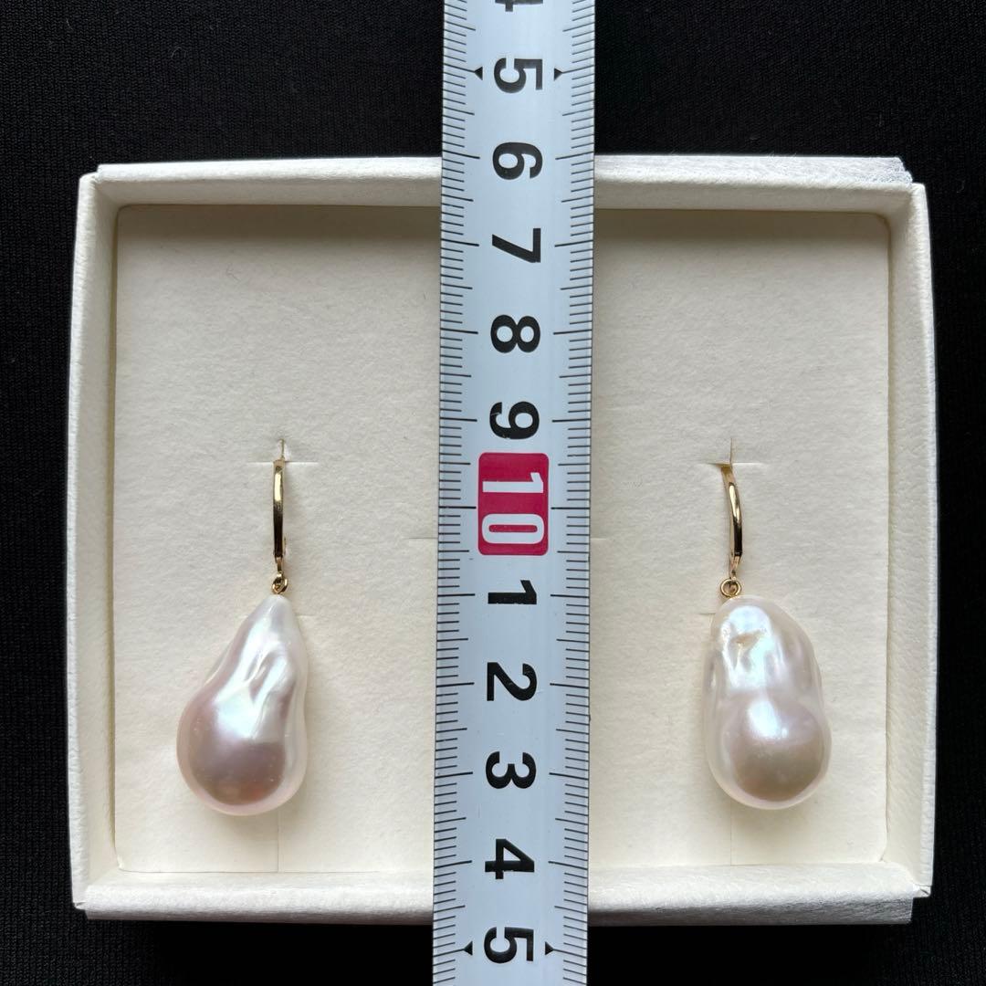 〈即日発送可〉〈美品〉ripsalis Sランク バロックパール ピアス