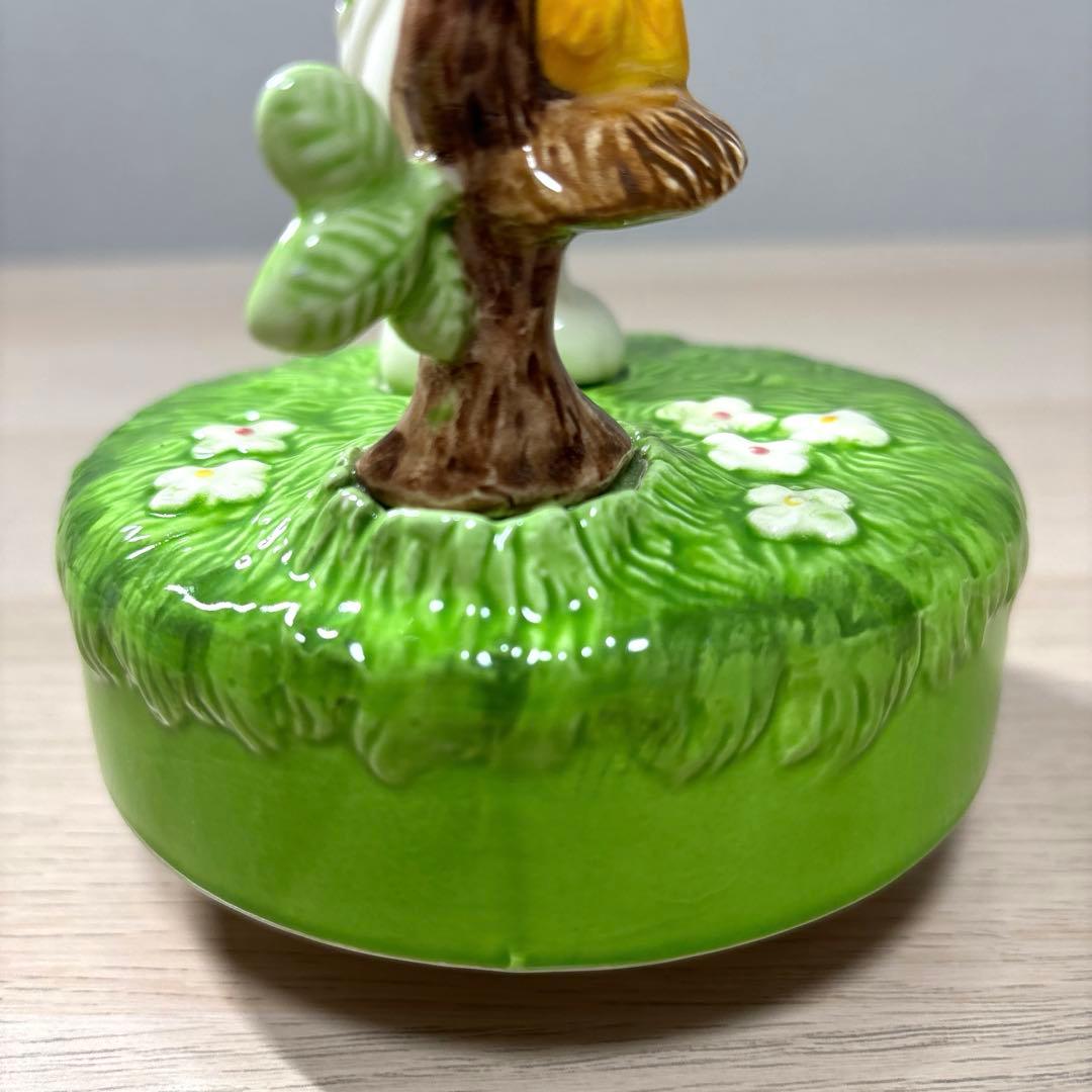 PEANUTS スヌーピー オルゴール 陶器　ヴィンテージ　snoopy