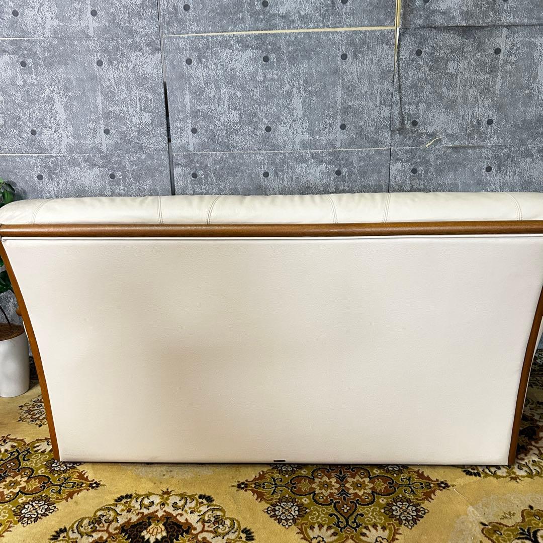 ꧁浜本工芸 HAMAMOTO꧂2-3人掛けレザーソファ インテリア リビング