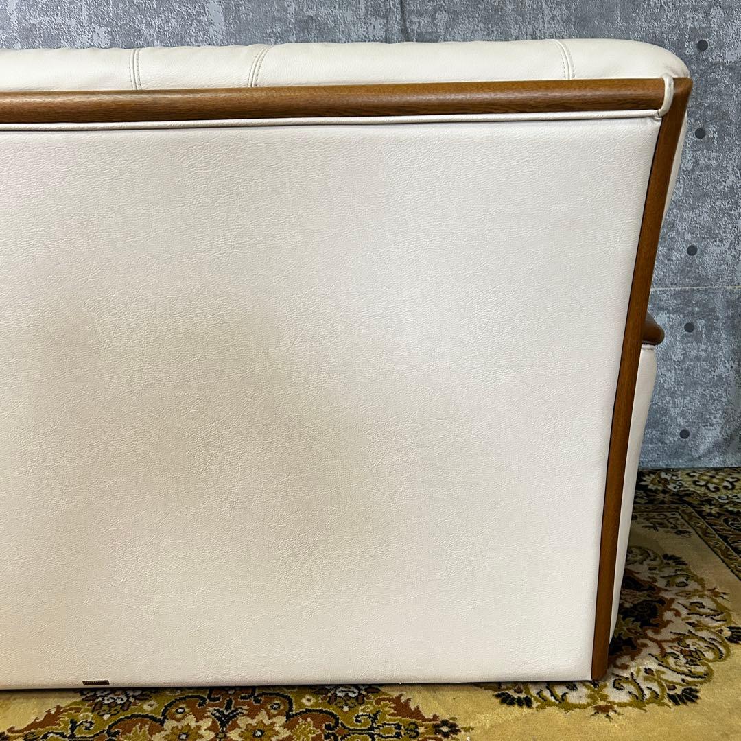 ꧁浜本工芸 HAMAMOTO꧂2-3人掛けレザーソファ インテリア リビング