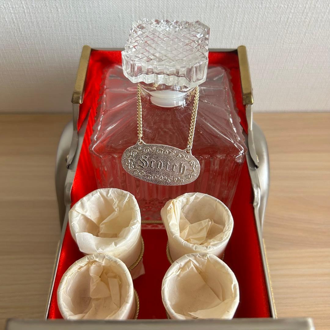 【未使用】ヴィンテージ　ロールスロイス　ウィスキー　デキャンタ　オルゴール　レア