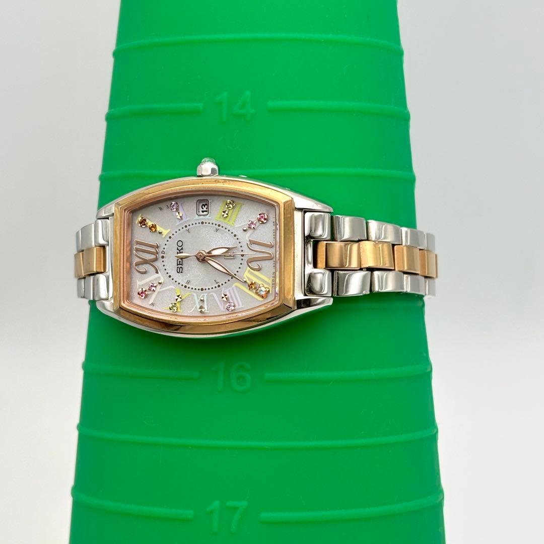 【希少】SEIKO ルキア LUKIA クリスマス限定モデル コンビ クリスタル