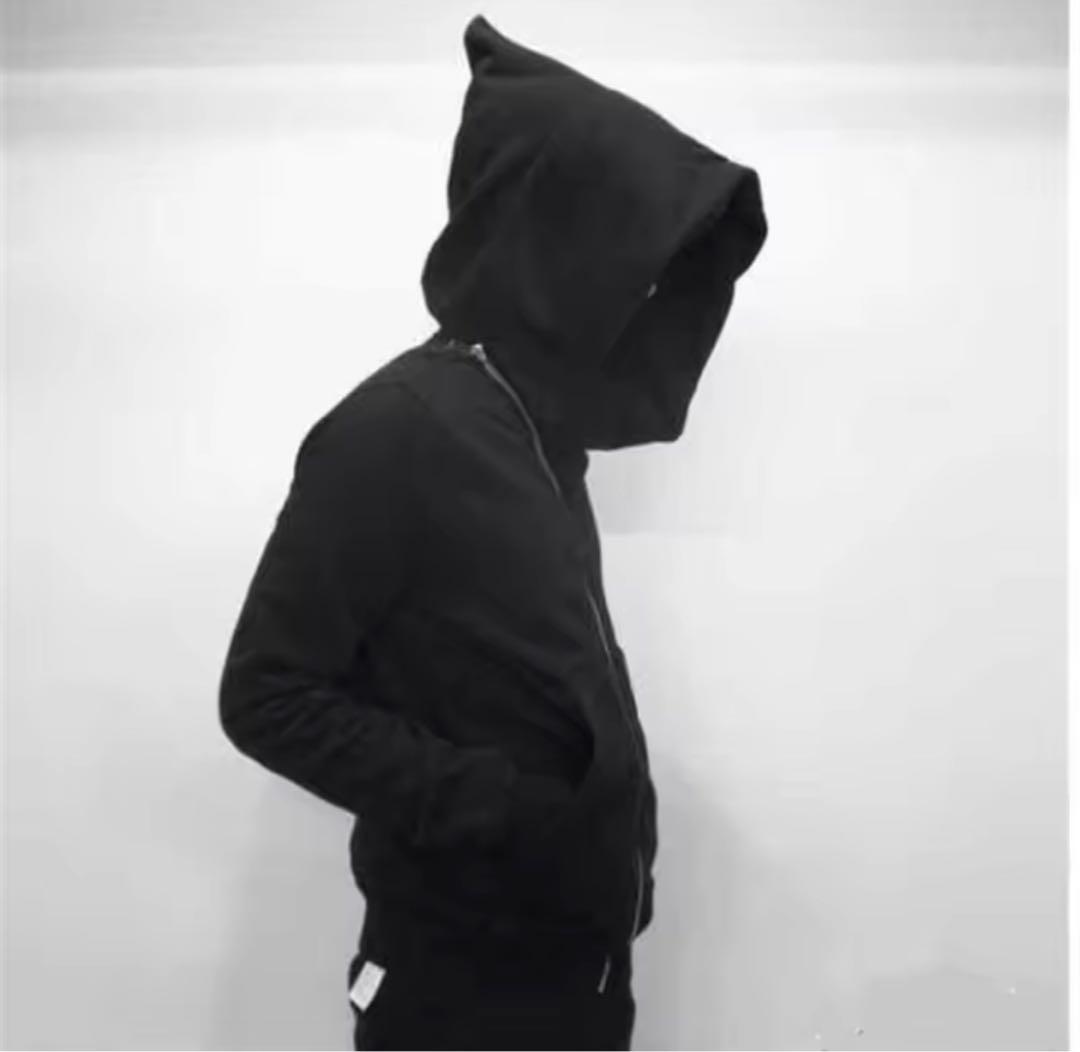 トップス Vex2 - tight zip up opium hoodie jacket