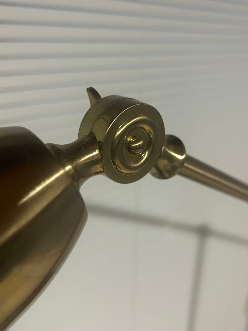 スタンドライト フロアライト イケア　BAROMETER間接照明 ゴールド