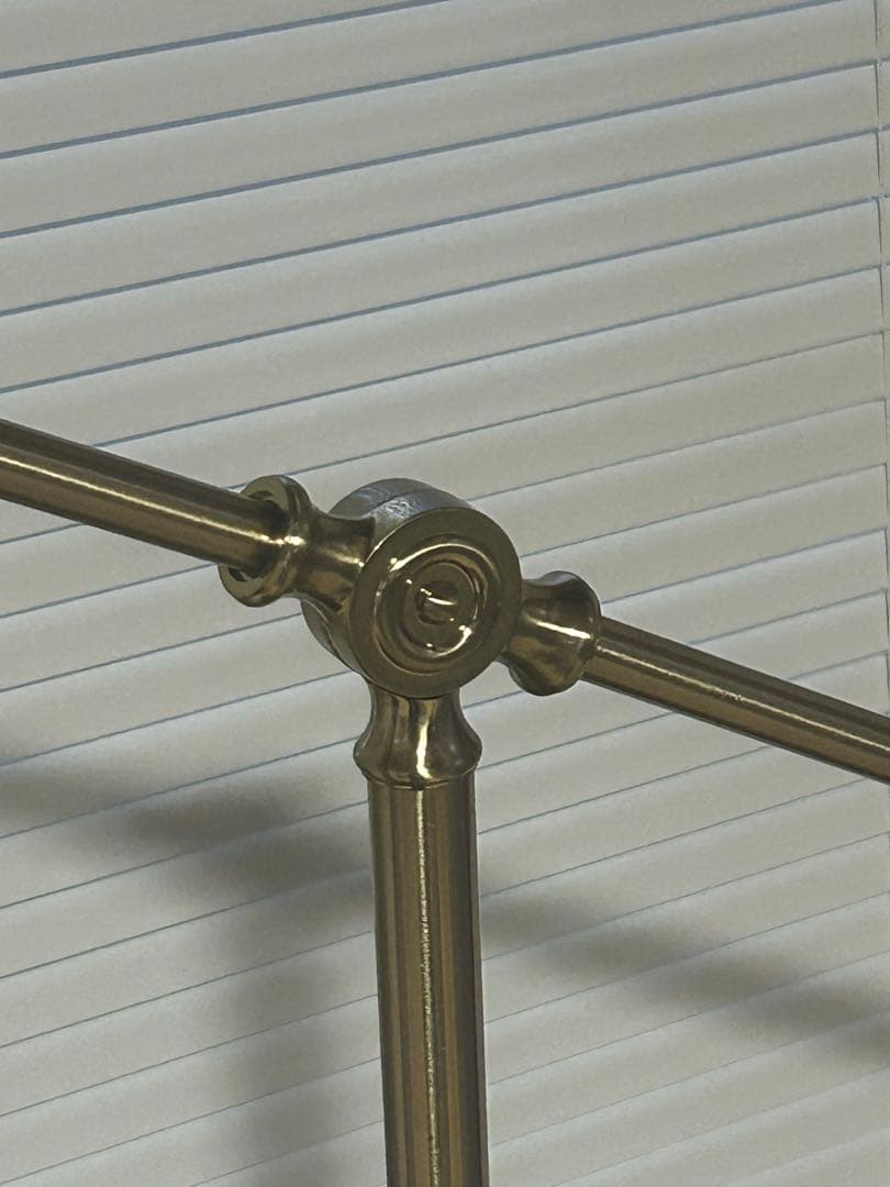 スタンドライト フロアライト イケア　BAROMETER間接照明 ゴールド