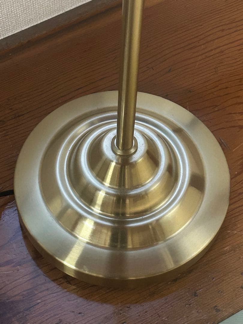 スタンドライト フロアライト イケア　BAROMETER間接照明 ゴールド