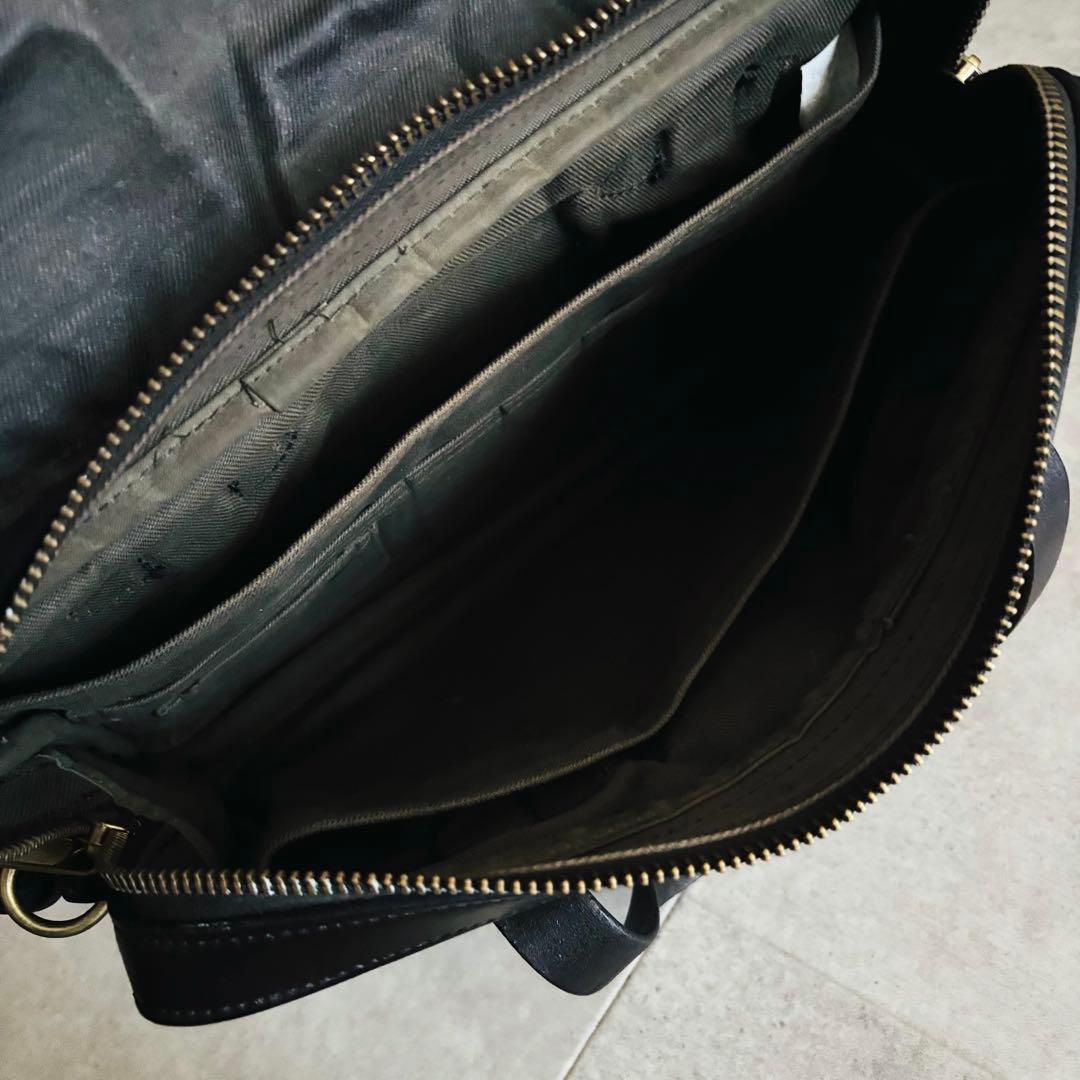 フィルソン　ラギッドツイル　オリジナルブリーフケース　オッターグリーン　USA製