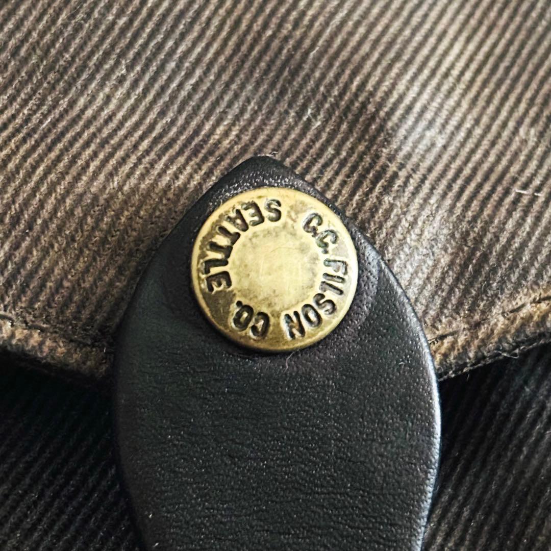 フィルソン　ラギッドツイル　オリジナルブリーフケース　オッターグリーン　USA製