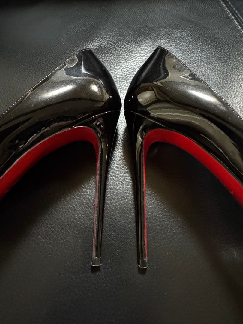 【再々値下げ】Christian Louboutin オープントゥ ハイヒール