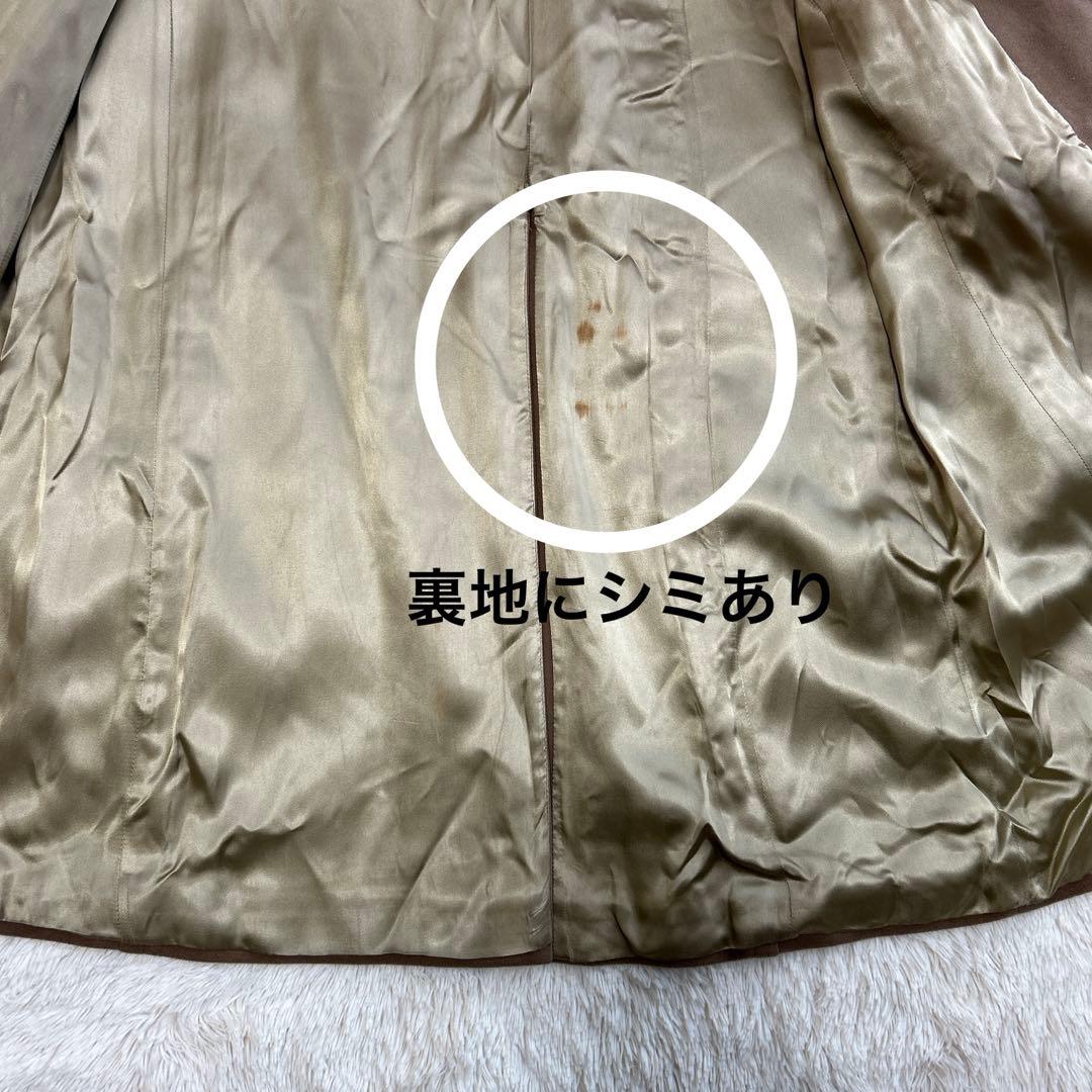 MAX&Co ウール100%ロングコート ベルト付き キャメル マックスマーラ系