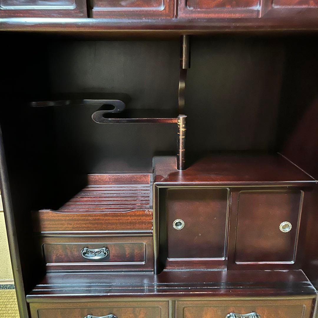 コンパクト　水引箪笥　ウォールナット