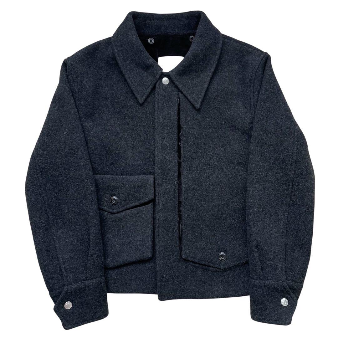 ジャケット・アウター FW2025 NULLUS PEELED OFF JACKET GREY 1