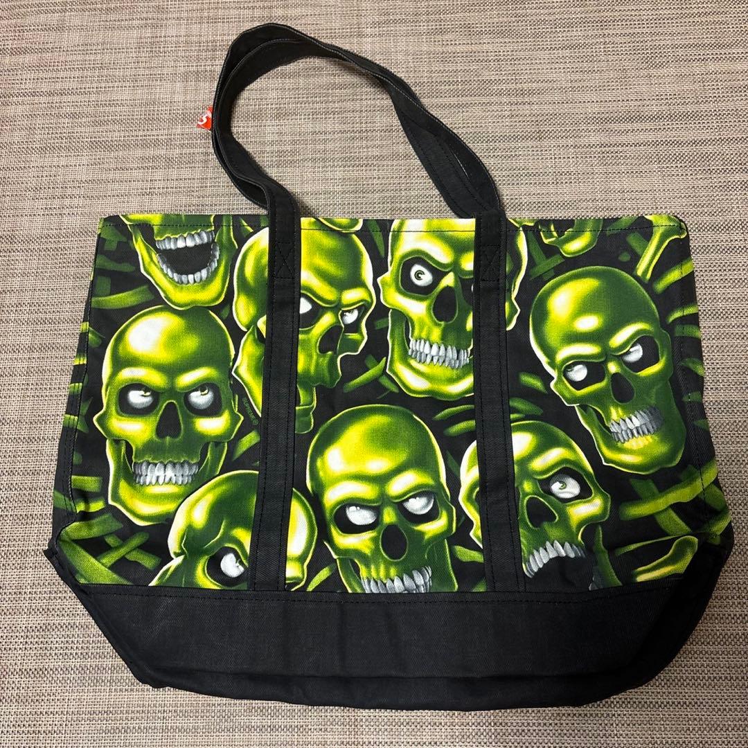 バッグ Supreme Skull Pile Denim Tote 18SS Bag