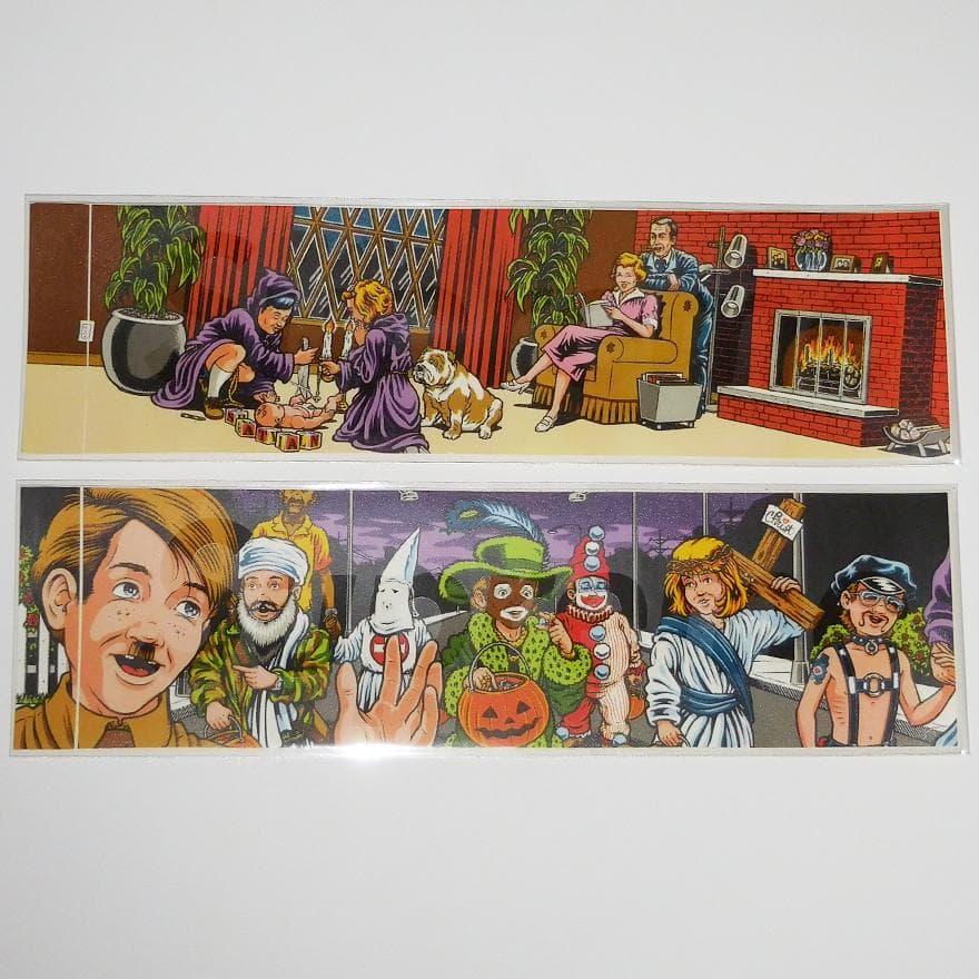 Supreme ショーン クリバー ボックスロゴ ステッカー 2枚 ハロウィン