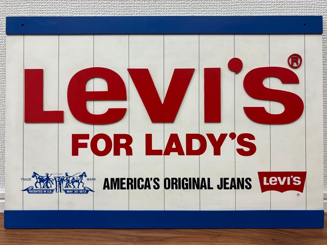 Levi's サインボード　看板