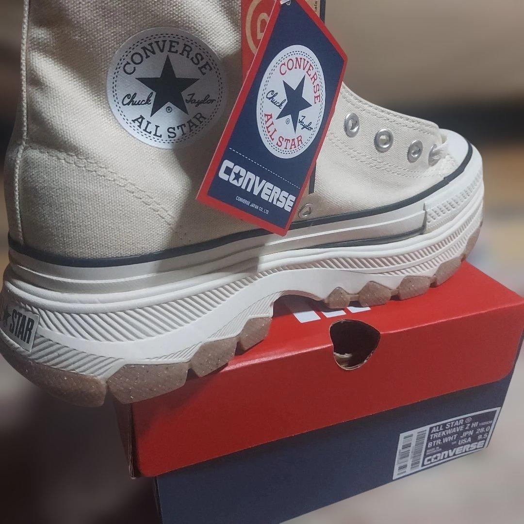 CONVERSE ALLSTAR TREKWAVE Z HI 厚底 28センチ