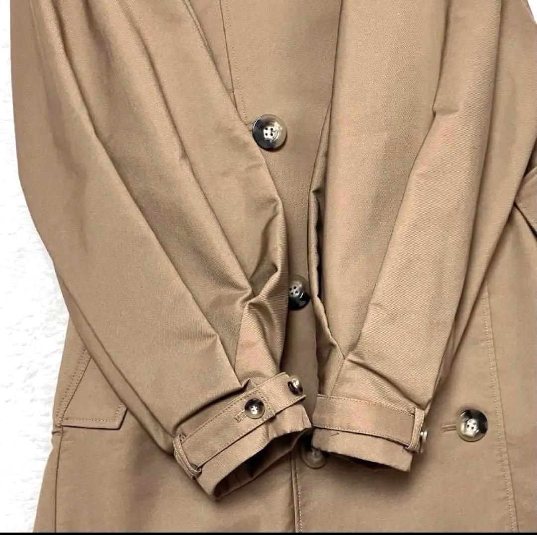 美品✨近年 UN3D. 袖コクーンダブルブレスト トレンチコート アンスリード