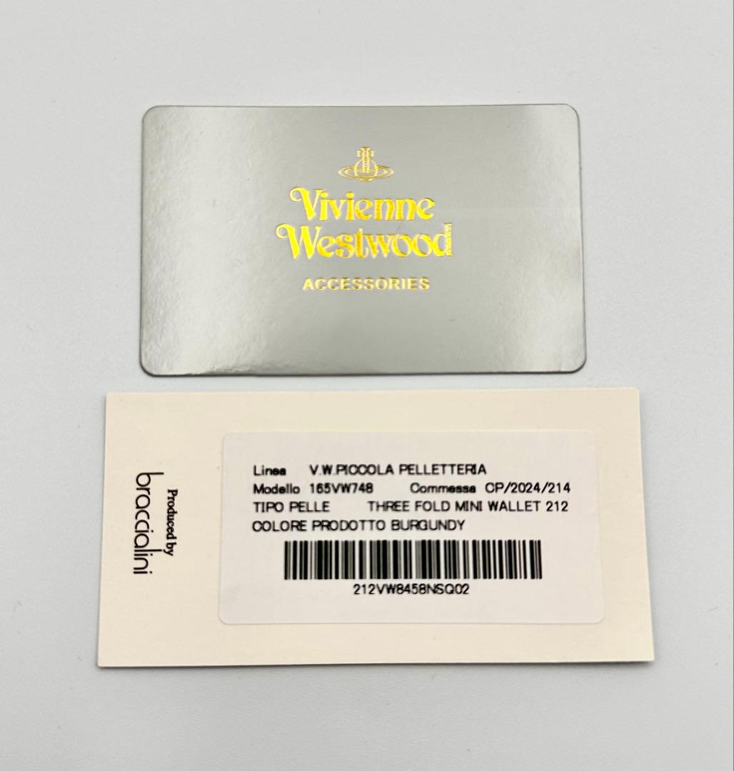 【最新✦希少】Vivienne Westwood 三つ折り財布 レッド 赤