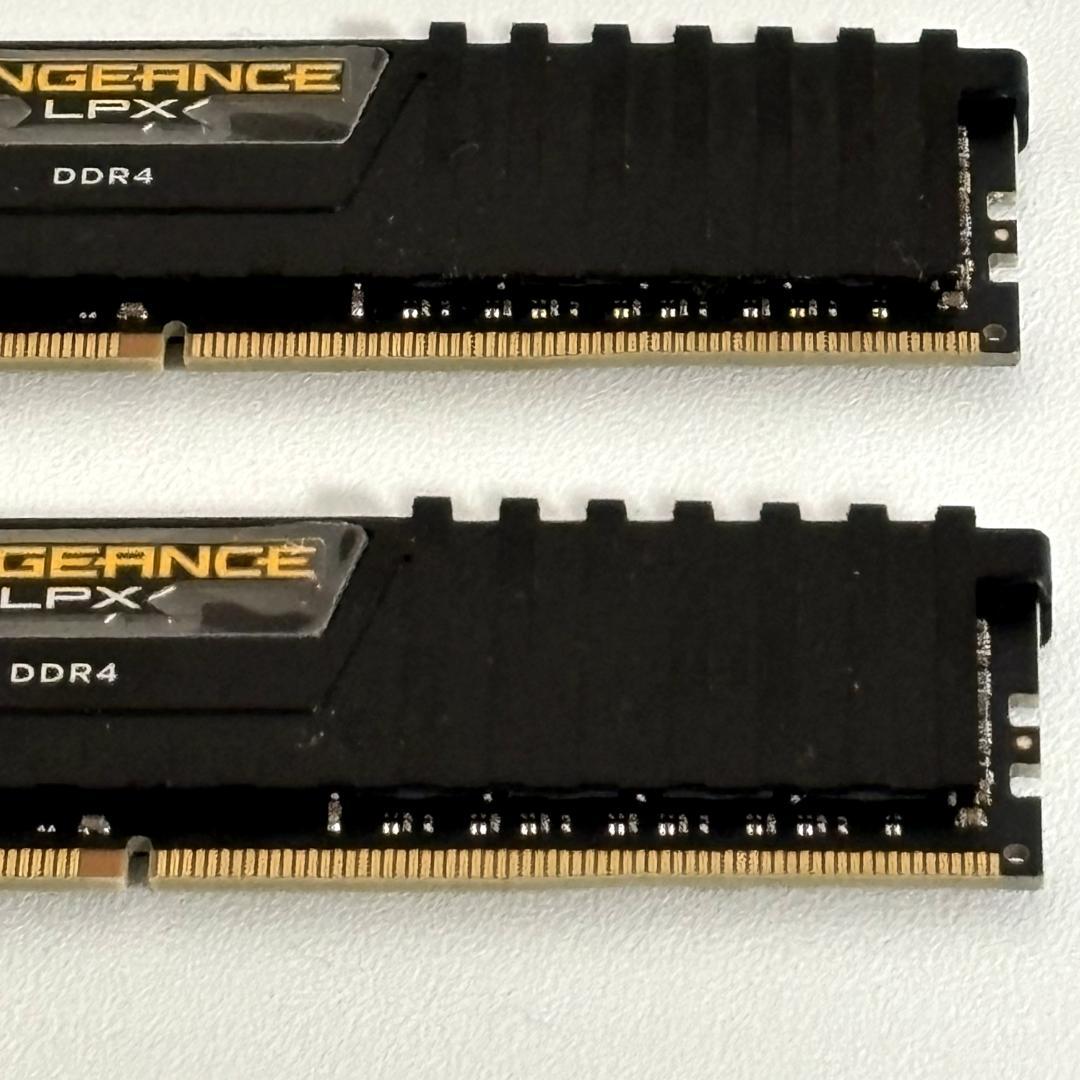 【動作確認済】Corsair DDR4-2666 16GB(8GBx2) LPX