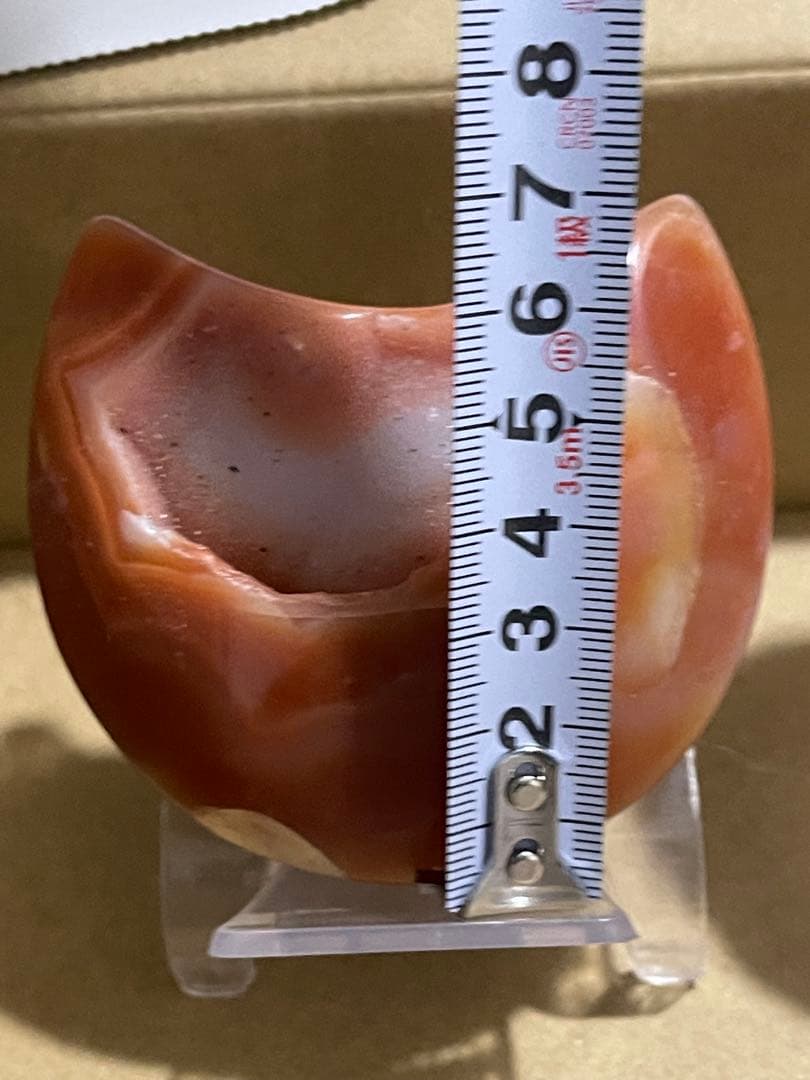 ブラジル産　天然石 トレジャーメノウ瑪瑙と天然石 緑幽霊ファントム水晶手彫り