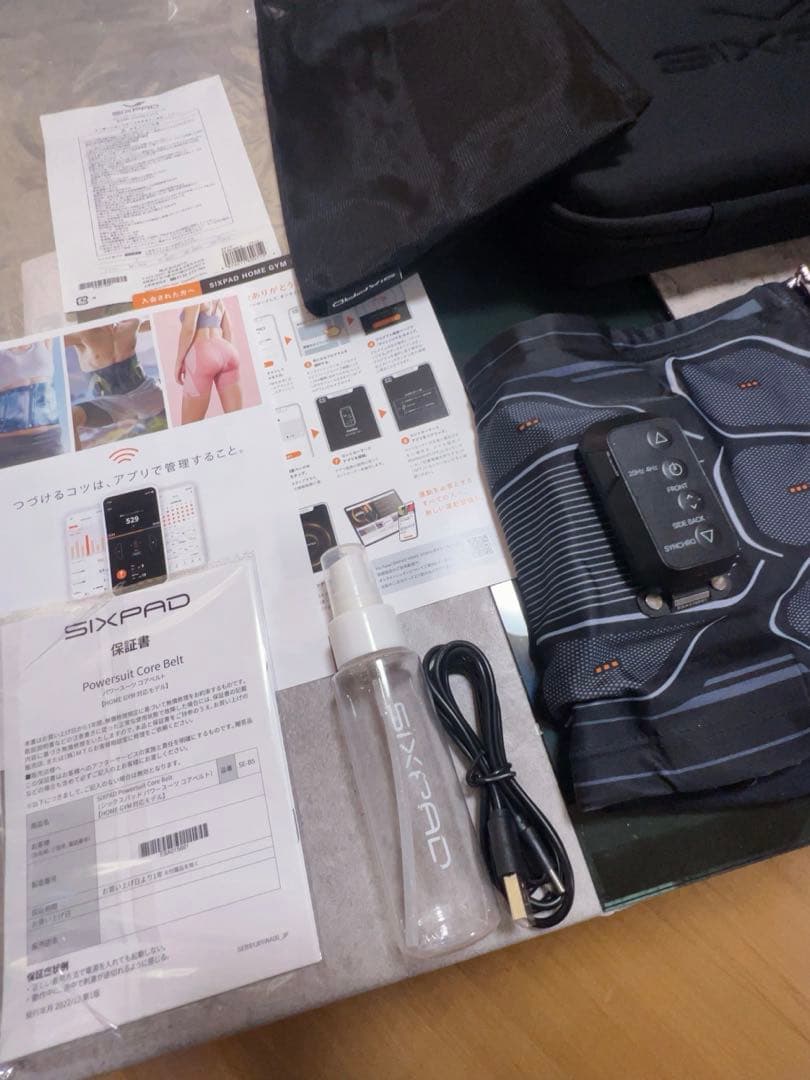 ウエイトトレーニング SIXPAD Powersuit Core Belt