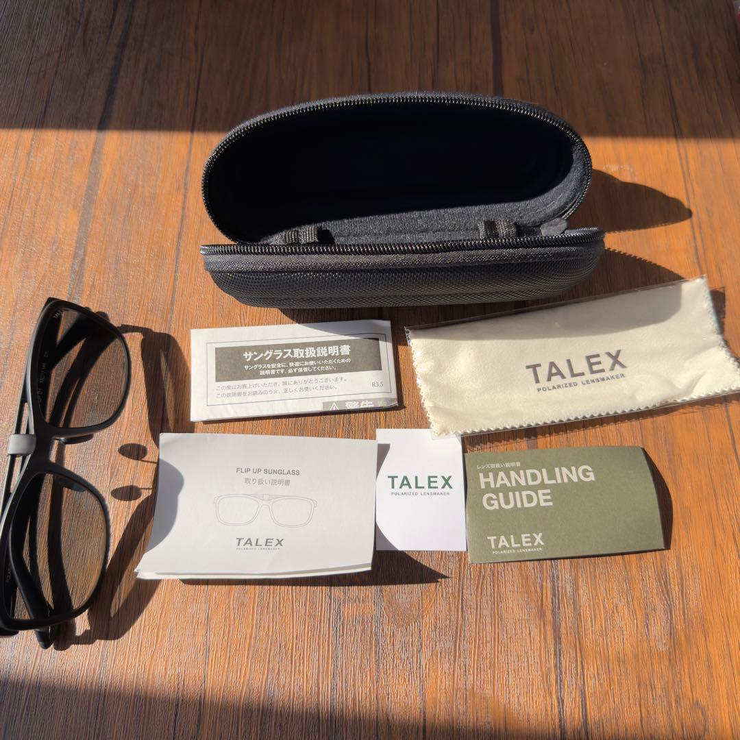 TALEX タレックス社製　偏光サングラス　フリップアップFLP01新品未使用