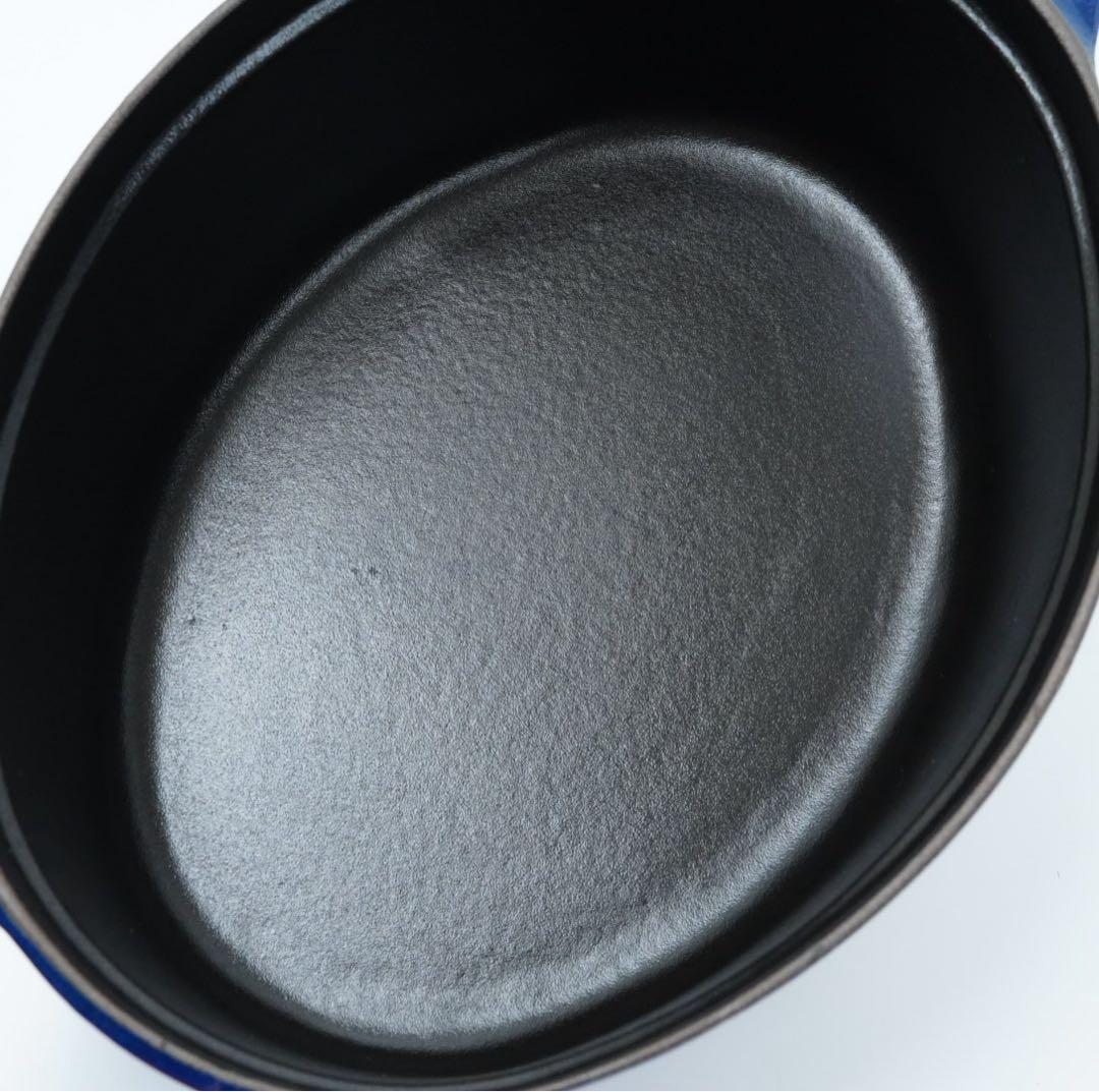 【極美品】ストウブ staub ピコココット オーバル 27cm ロイヤルブルー