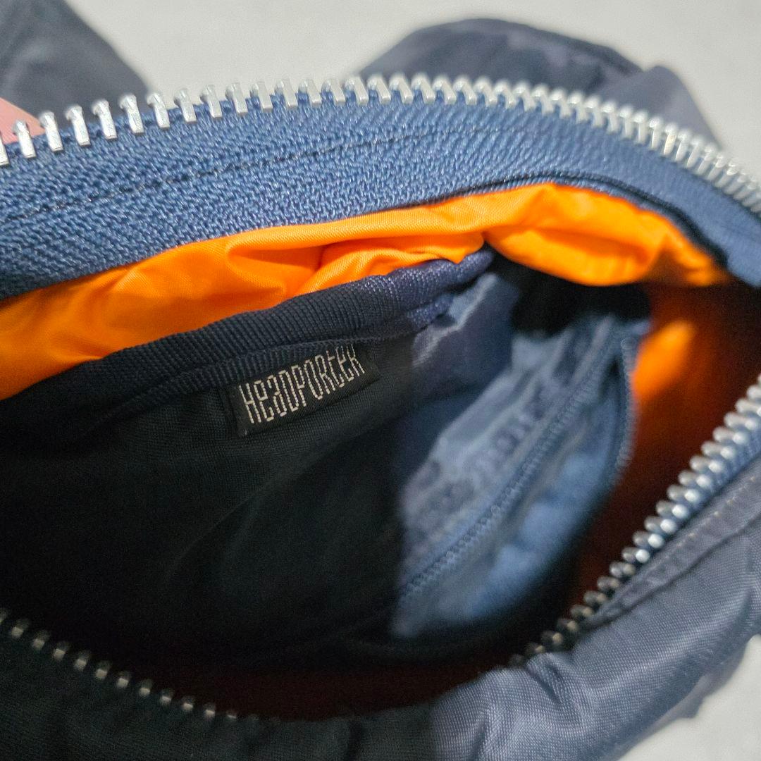 希少 ヘッドポーター TANKER タンカー ウエストバッグ ネイビー