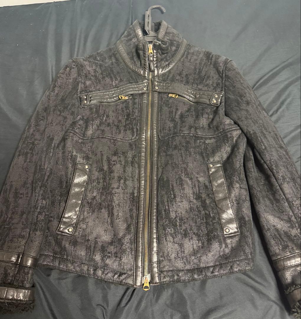 ✴*◆様 今だけ❗️ARMANI JEANS 00's leather boa