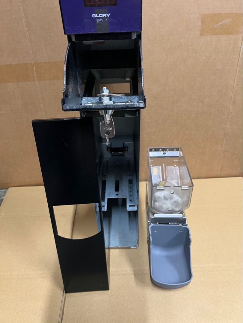 両替機　1000円→100円×10枚　グローリーEMS-7（改）領収書OK