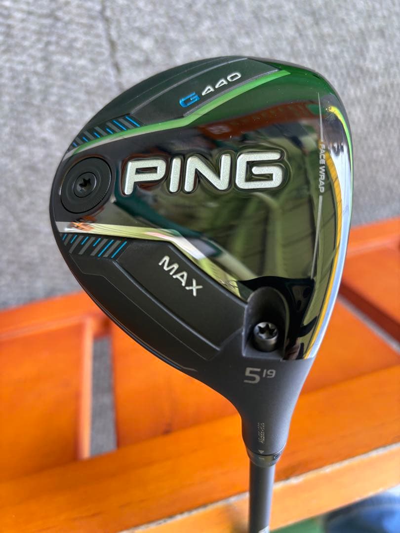 PING G440 MAXフェアウェイウッド5番フジクラ24ベンタスブラック6S