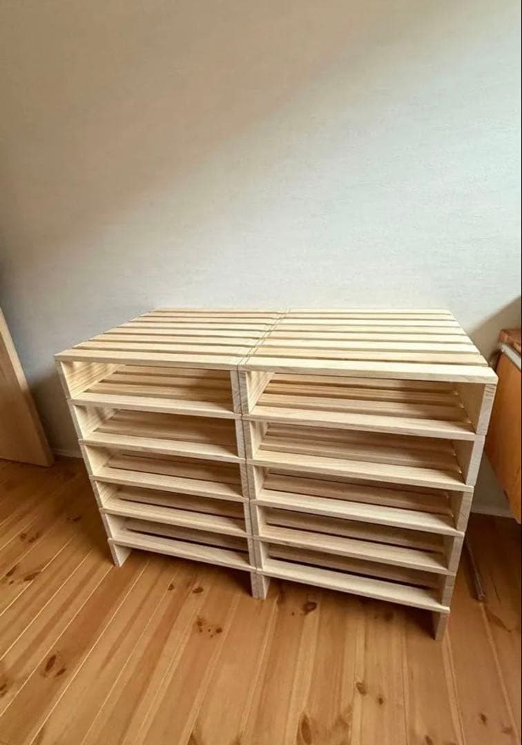 パレットベッド用パレット12個セット すのこ ダブル