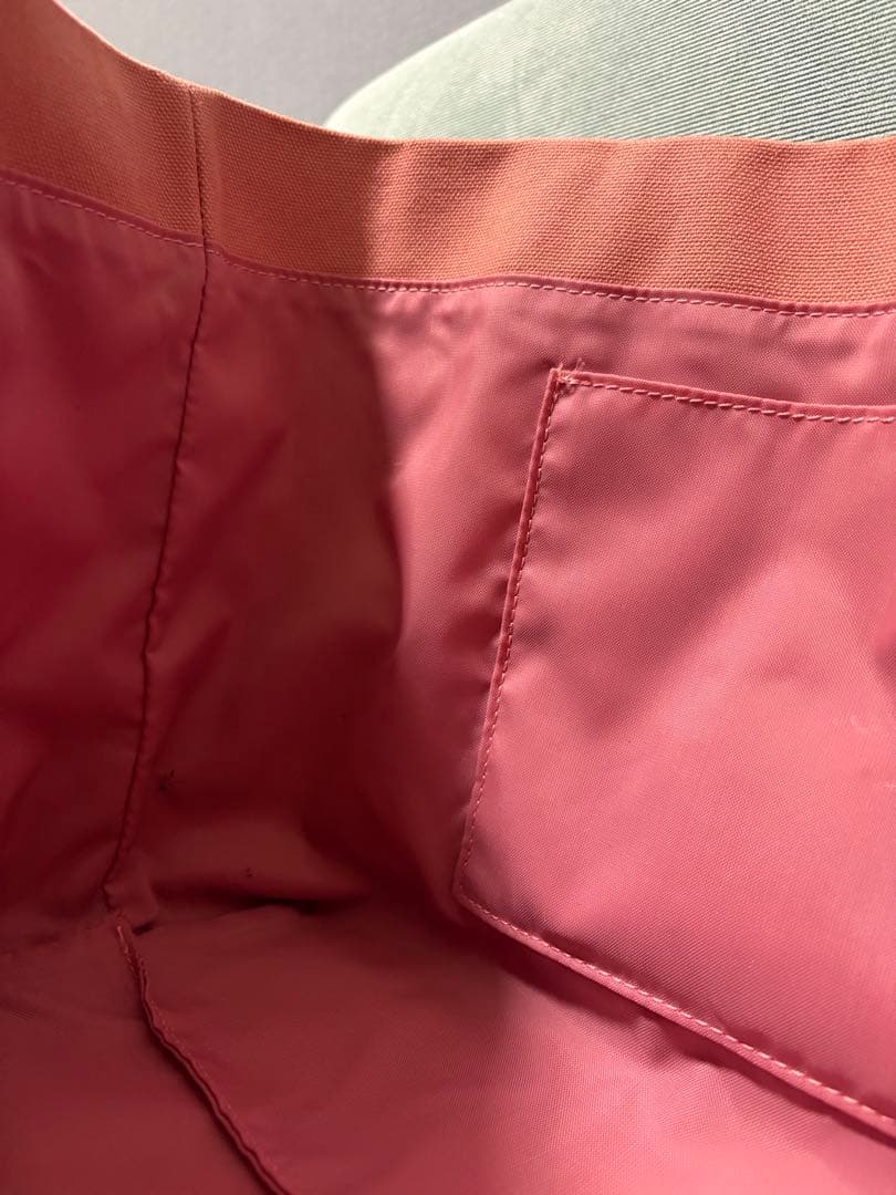 フェイラー FEILER/ ラブラリー オールドテディ ワッペン トートピンク大