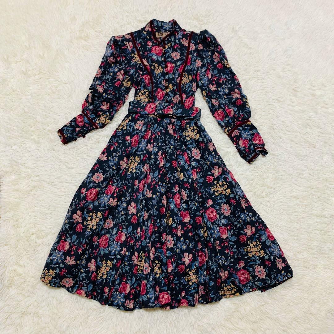 【週末限定値下げ】1970年代イギリス製ヴィンテージワンピースORIGIN_18