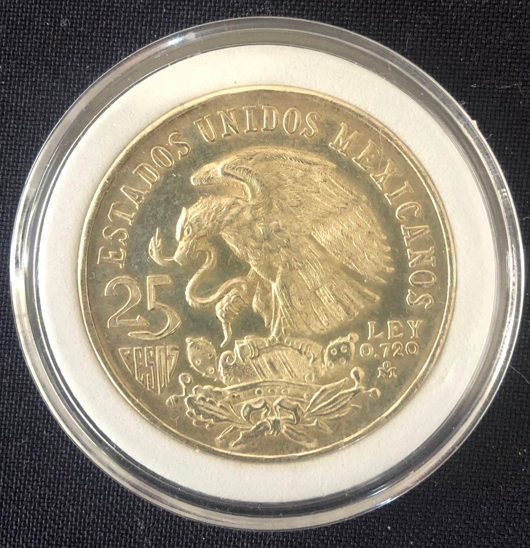 1968年　メキシコオリンピック記念　銀貨 カプセル付き