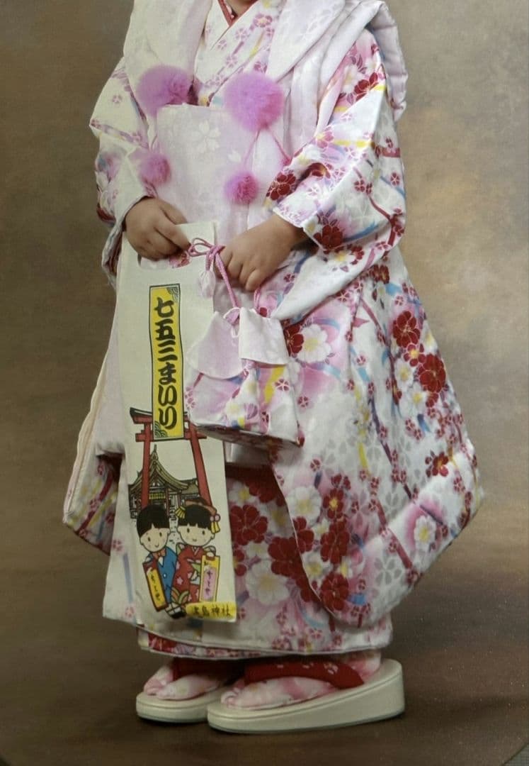 【真由】RYOKO KIKUCHI 被布セット(襦袢付) 七五三