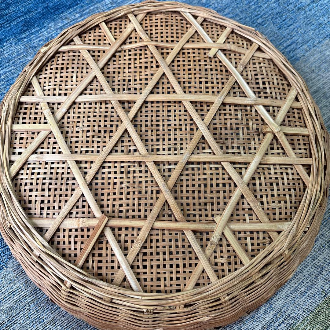天然素材 竹ざる