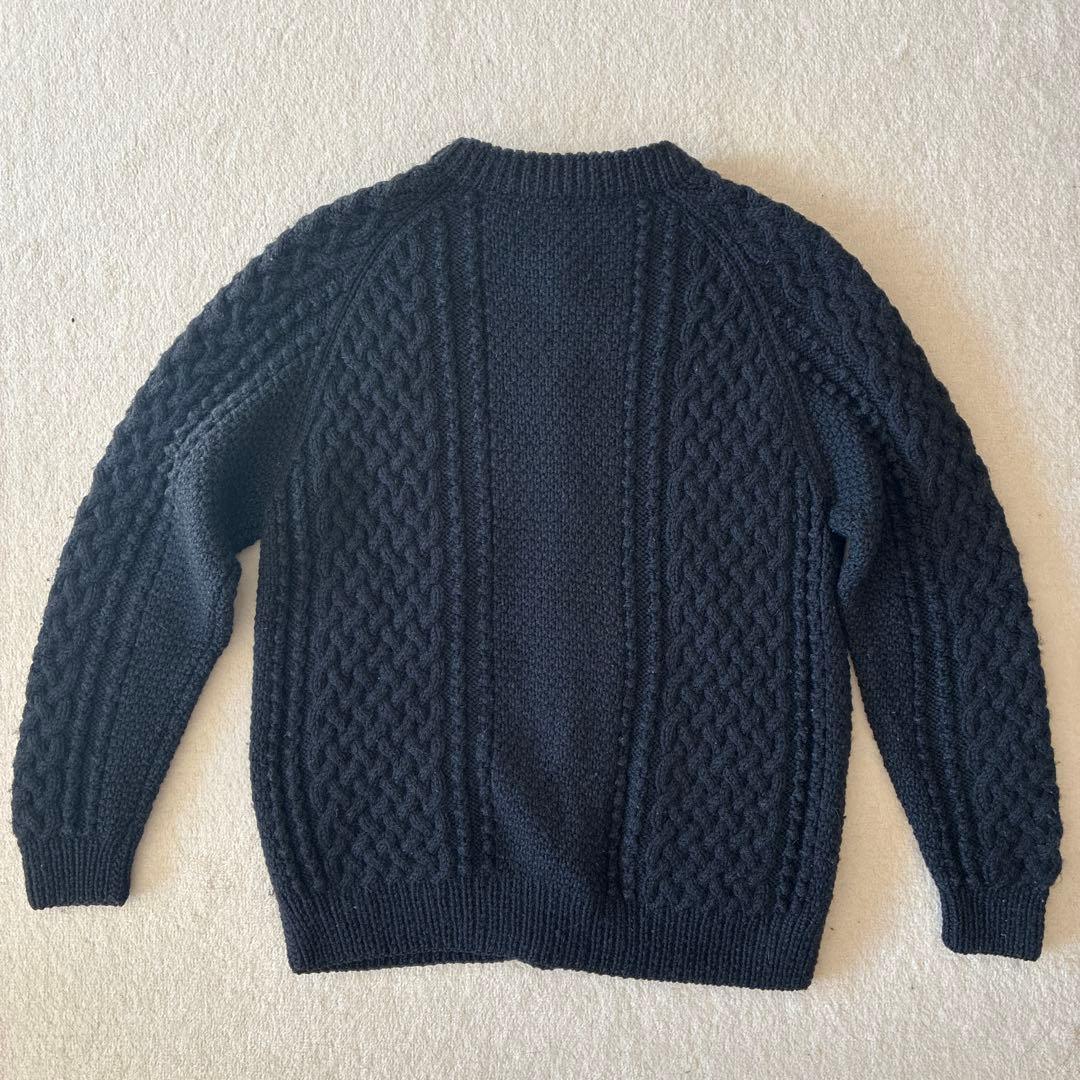 INVERALLAN カーディガン4Aスコットランド製 茶タグ