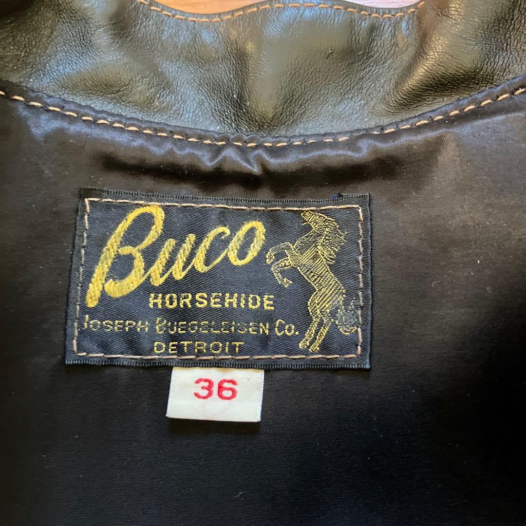 BUCO J-100 ホースハイドライダース 36 リアルマッコイズ