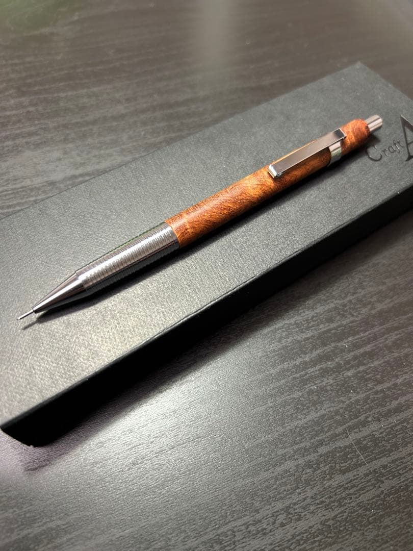 クラフトエー mp201 本カリン杢　0.5mm