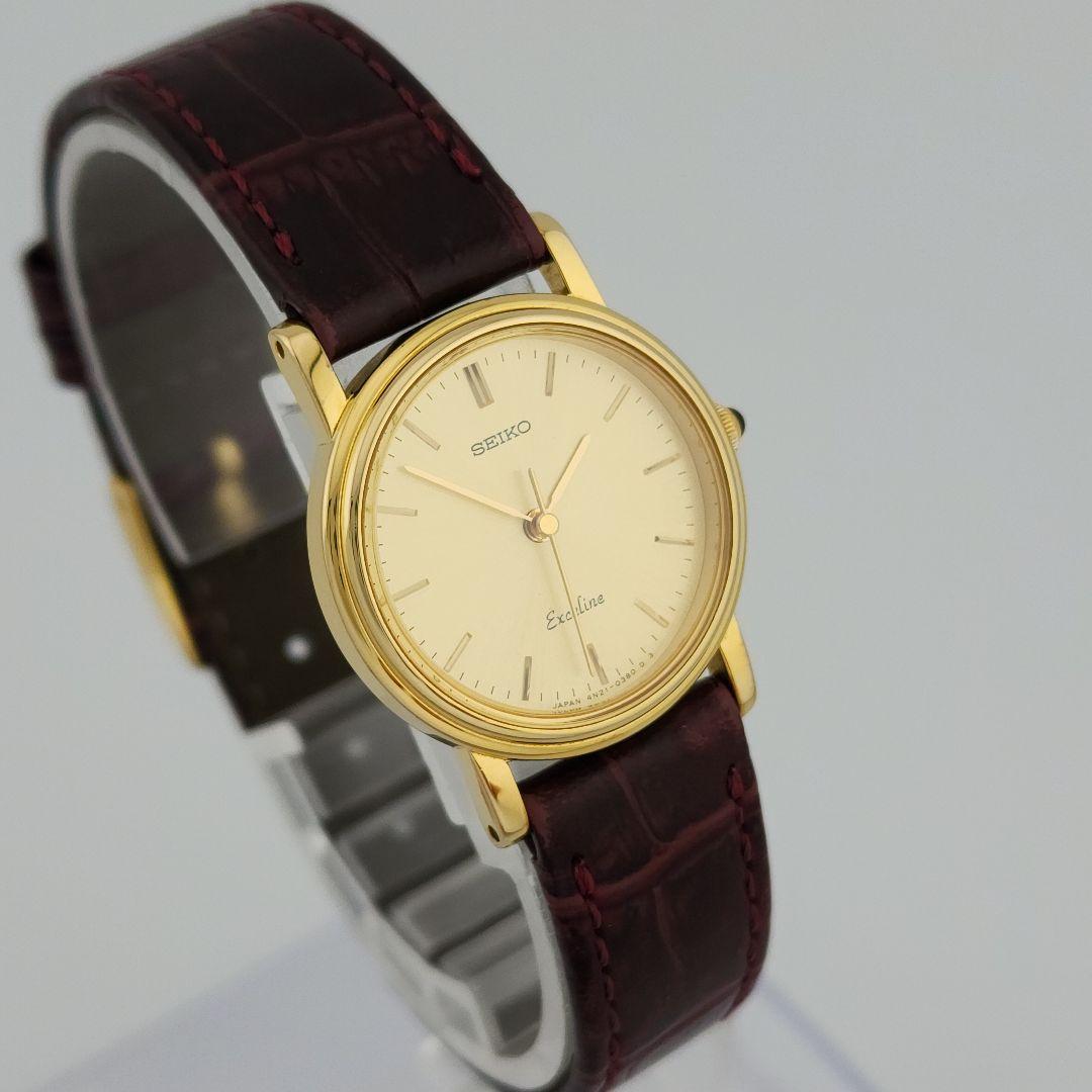 極美品・付属品付SEIKO エクセリーヌ シンプルクォーツ SGP